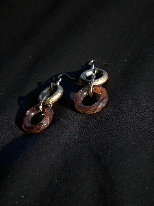 Mech Industrial Drop Earrings