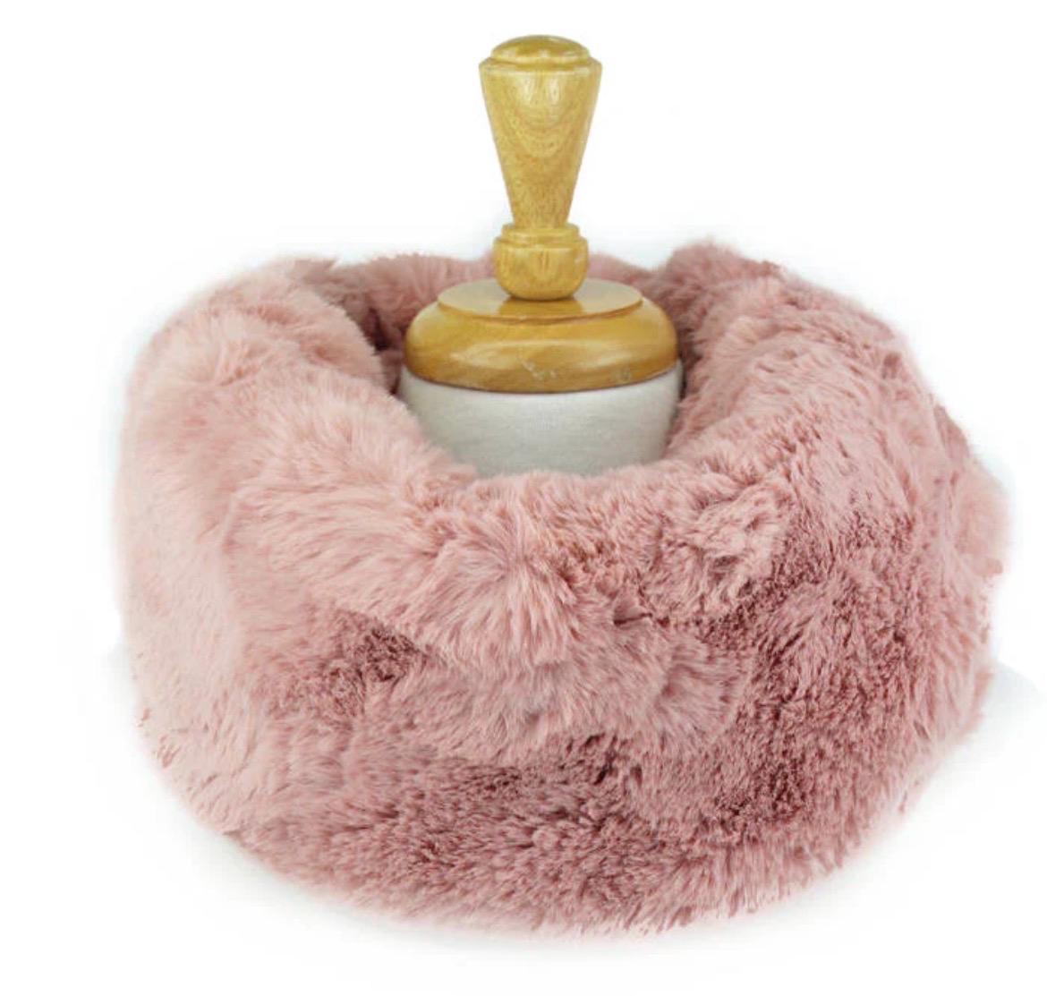 Faux Fur Scarf/ Loop Neck Warmer
