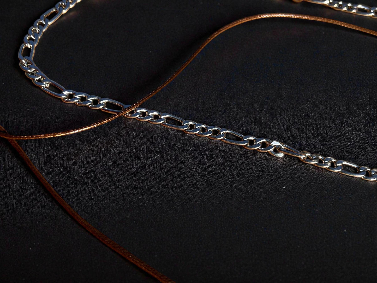 Boho Leather Cord Stone Pendant Necklace, Layered Chain Necklace for Men, Rustic Minimalist Jewelry, Adjustable Bohemian Necklace