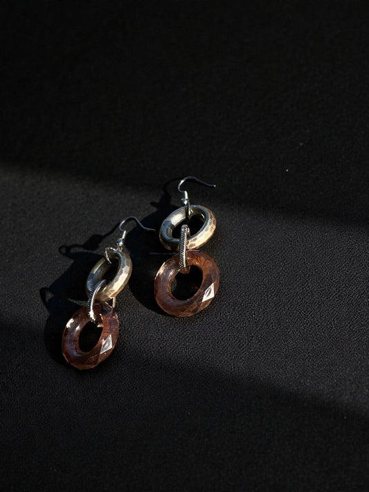 Mech Industrial Drop Earrings