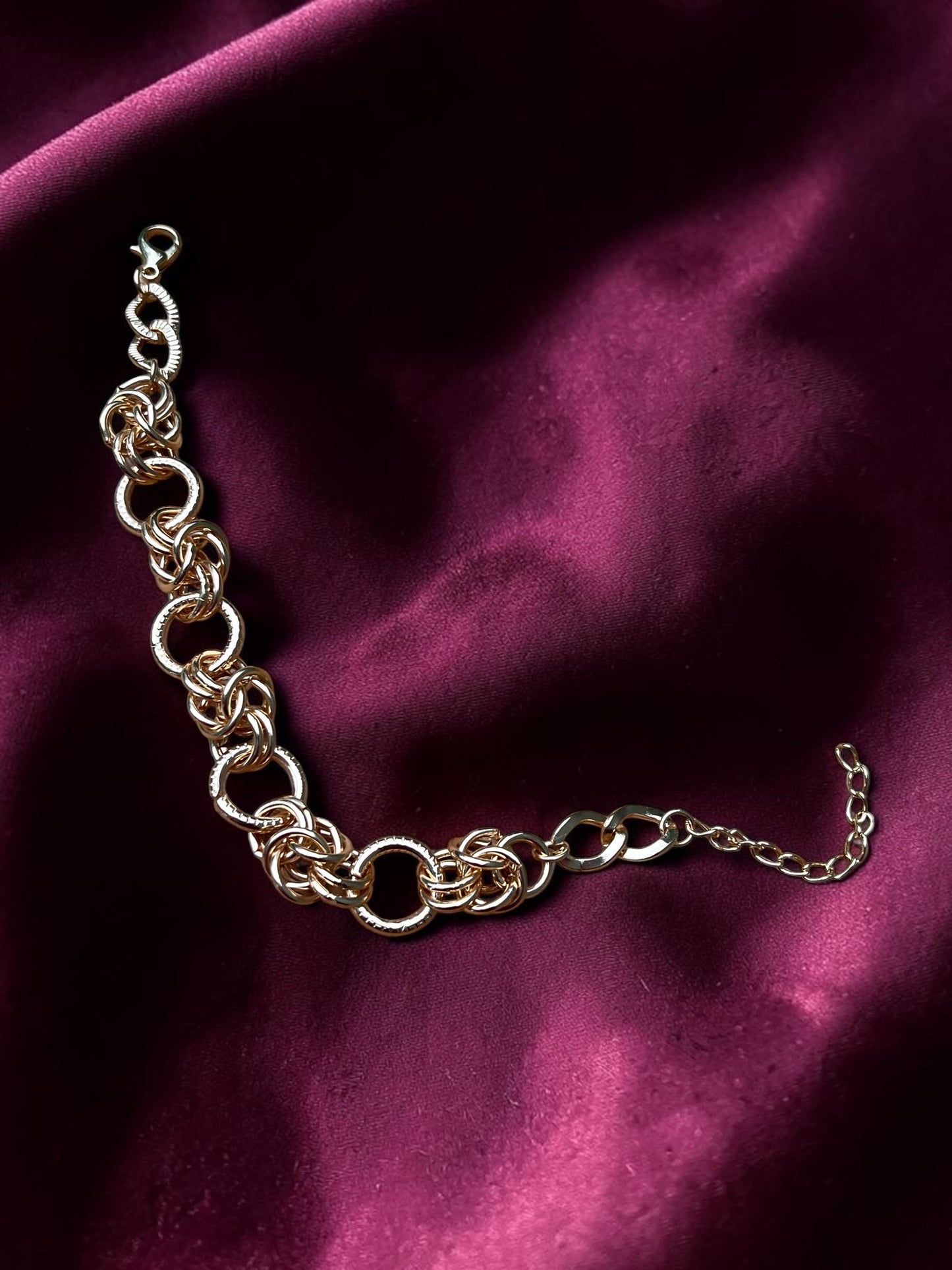 Golden Harmony Link Bracelet