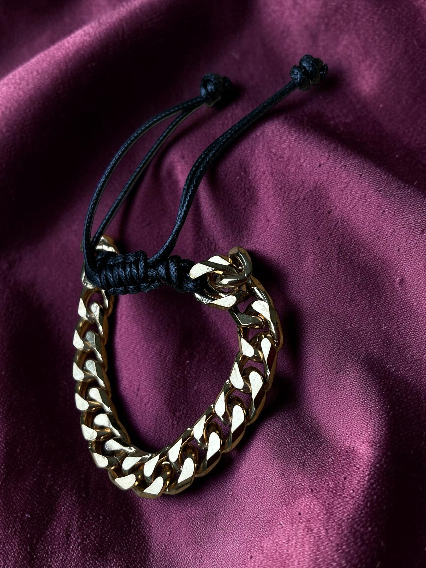 Adjustable Cuban Link Bracelet for Men