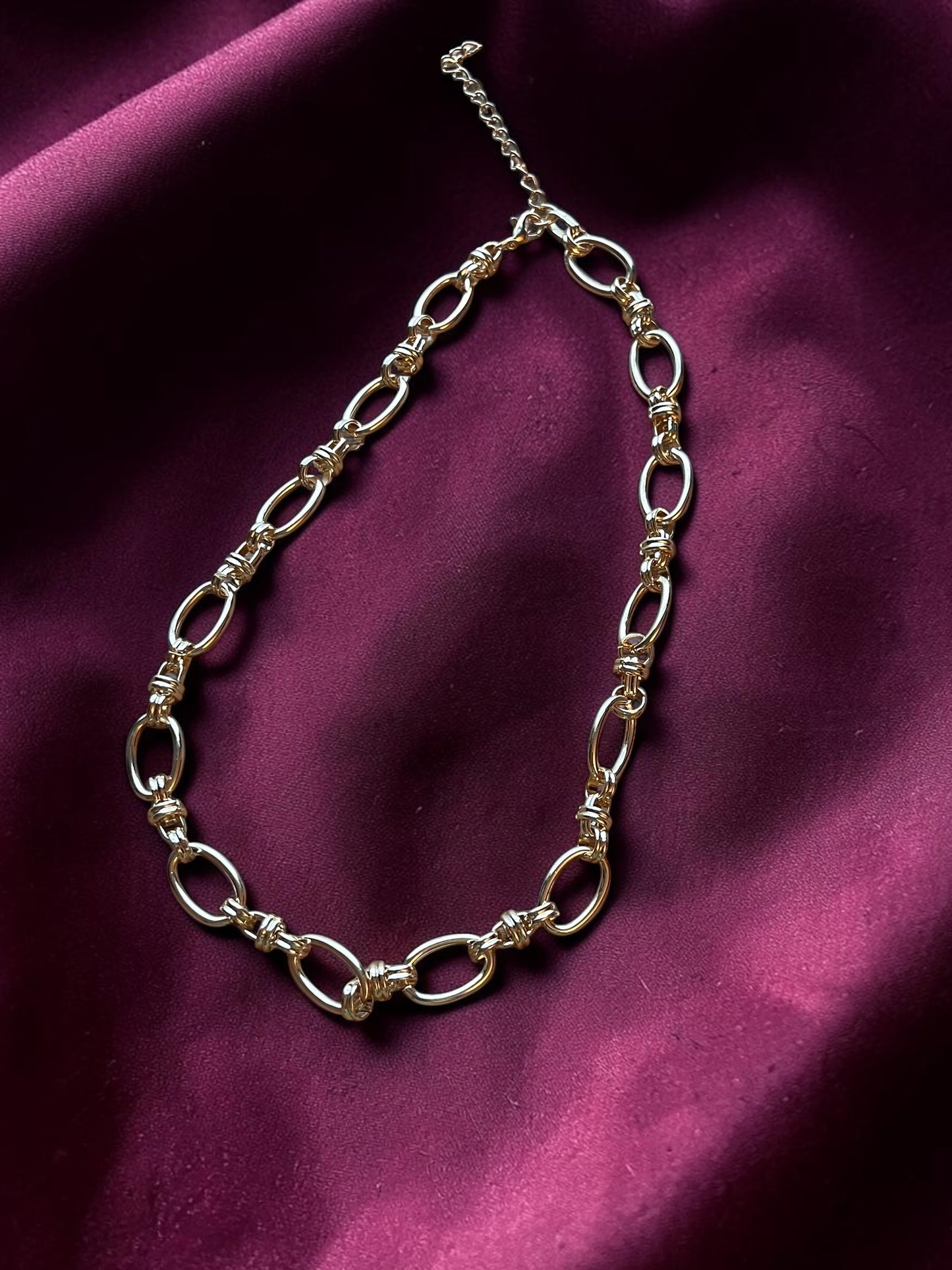 Luxe Gold Chain Necklace