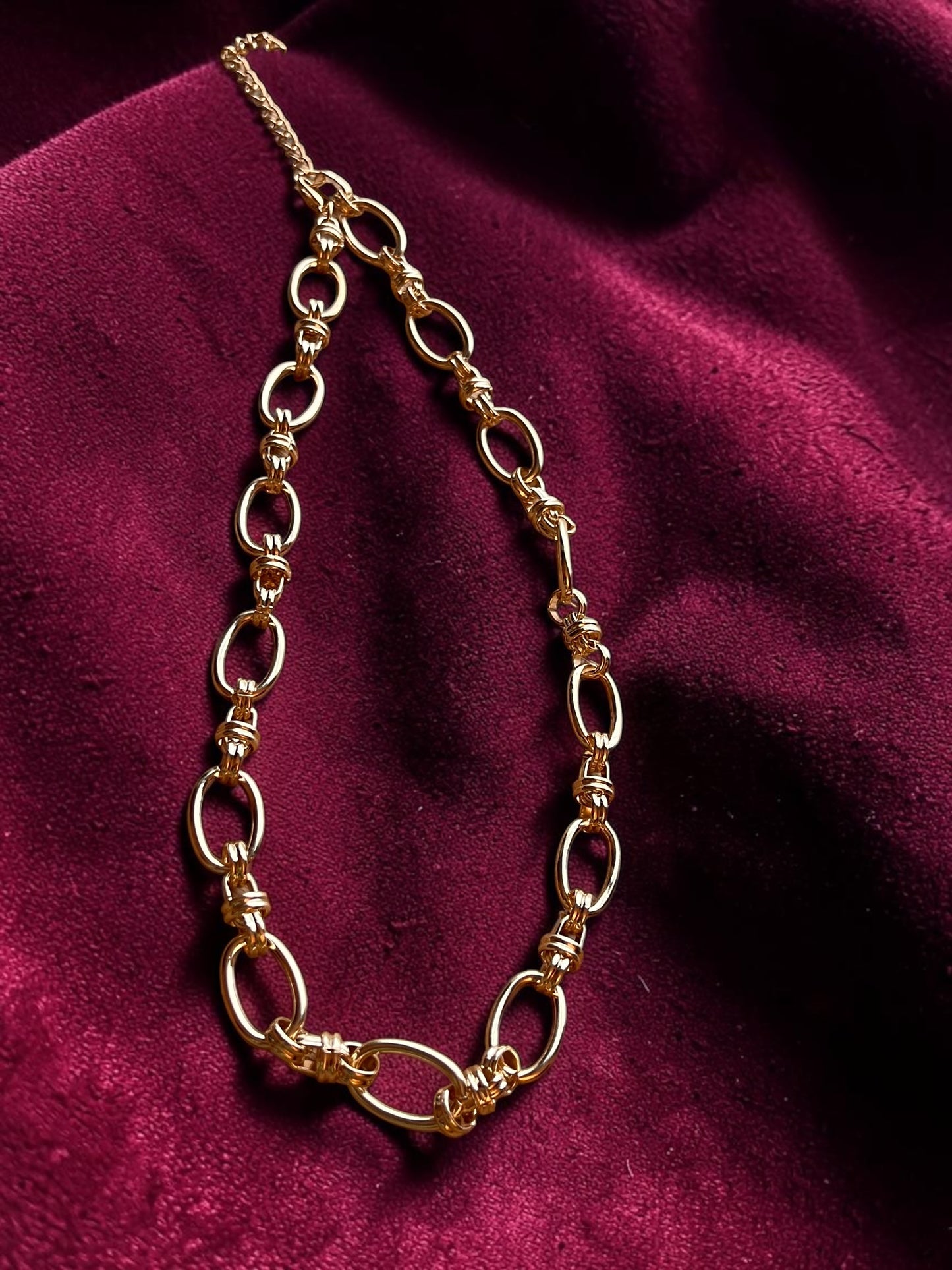Luxe Gold Chain Necklace