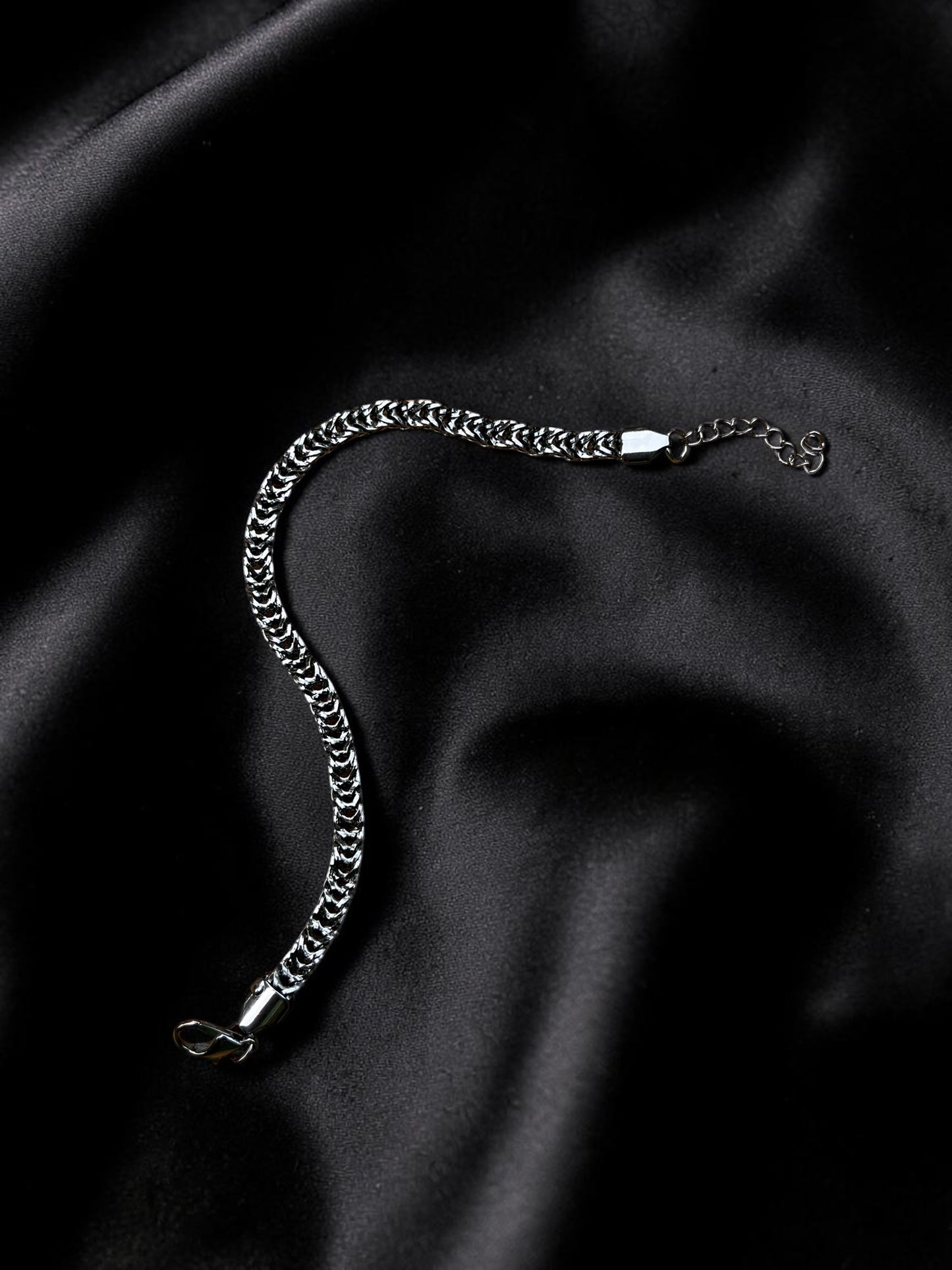 Gunmetal Tennis Bracelet