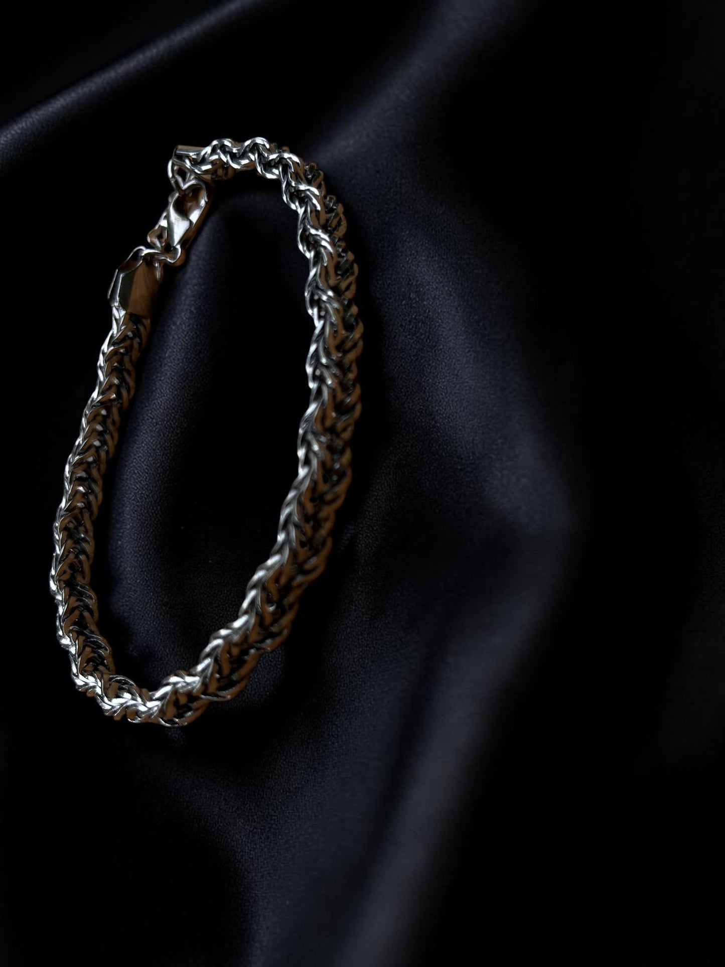 Gunmetal Tennis Bracelet
