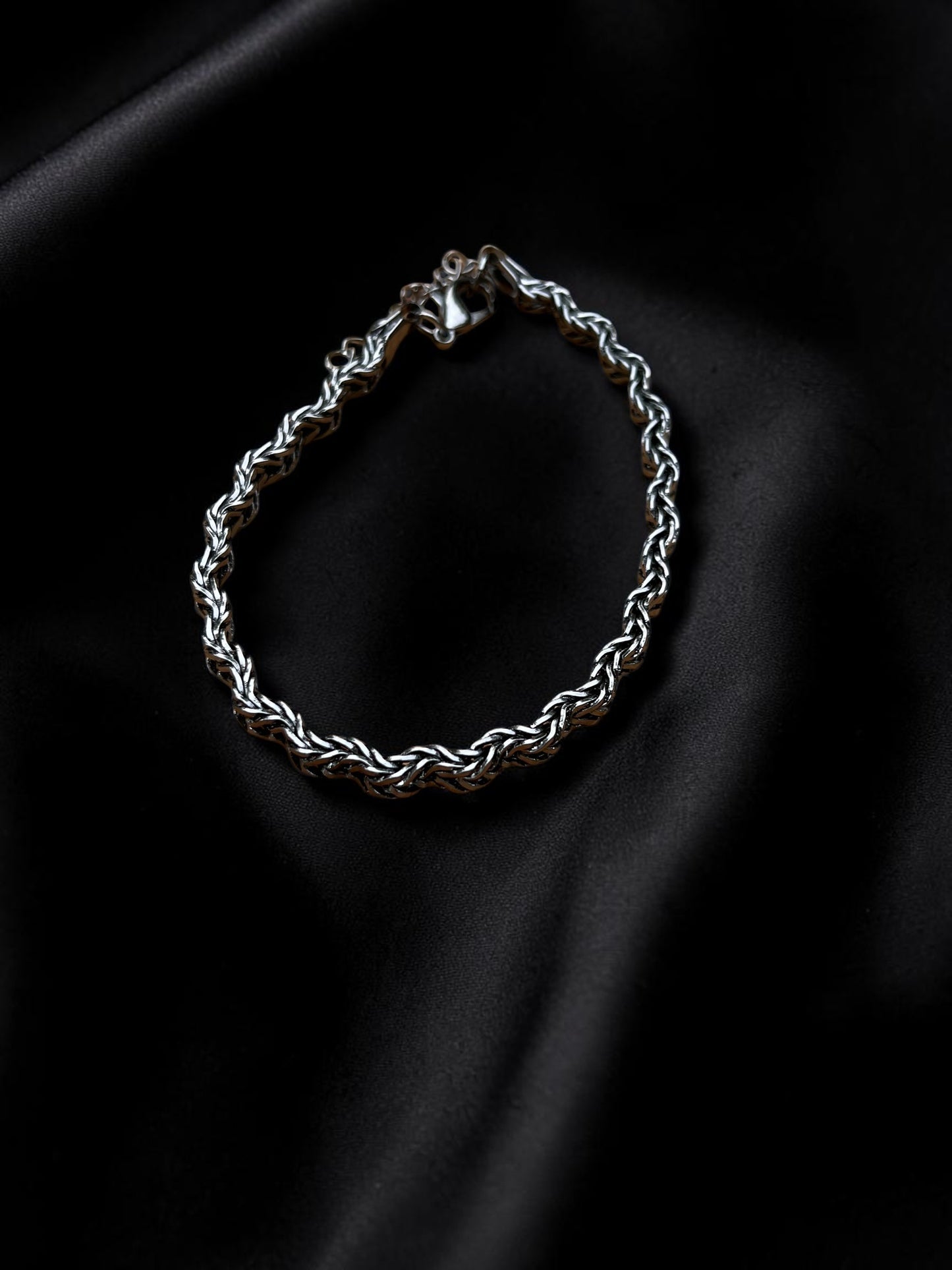 Gunmetal Tennis Bracelet